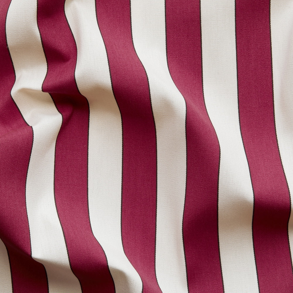 Plain Stripe Outdoor | FS - Ruby