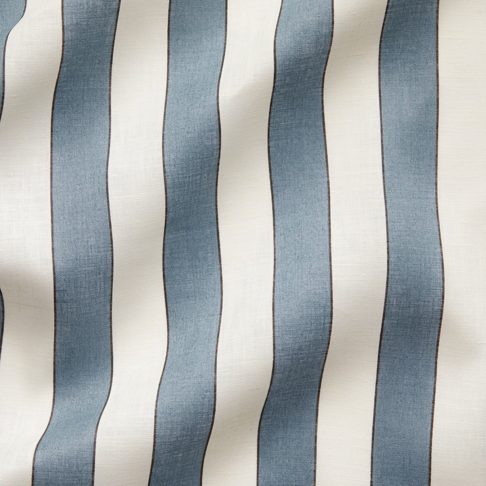 Plain Stripe Voile | FS - Sea Blue