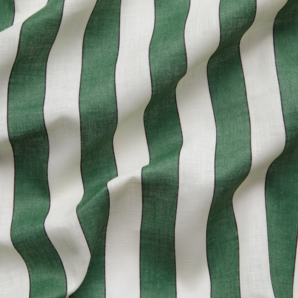 Plain Stripe Voile | FS - Emerald