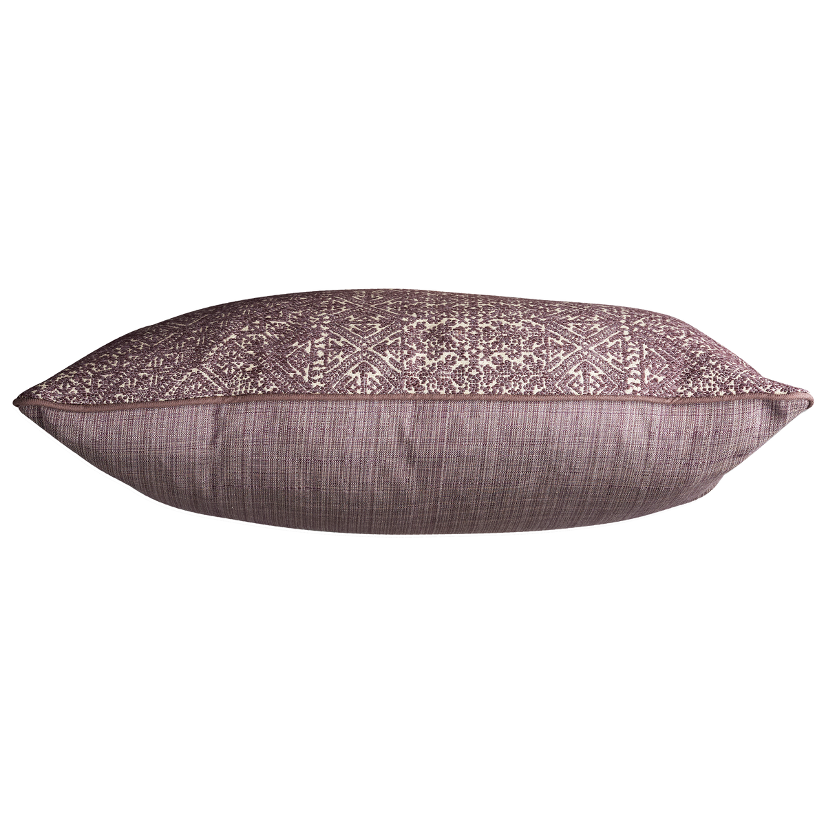 Amethyst rectangular fez weave cushion - throw pillow