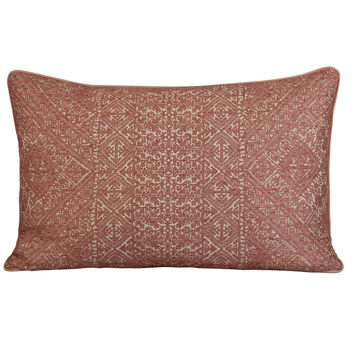 Rectangular fez weave cushion - throw pillow