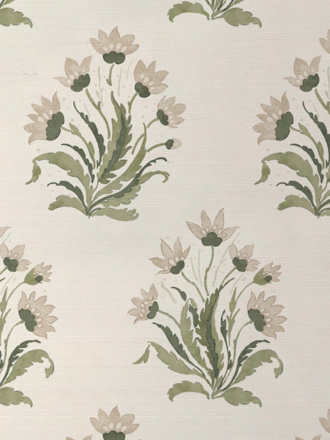 Hillhouse Block Print Large GC | NT - Neutral Green