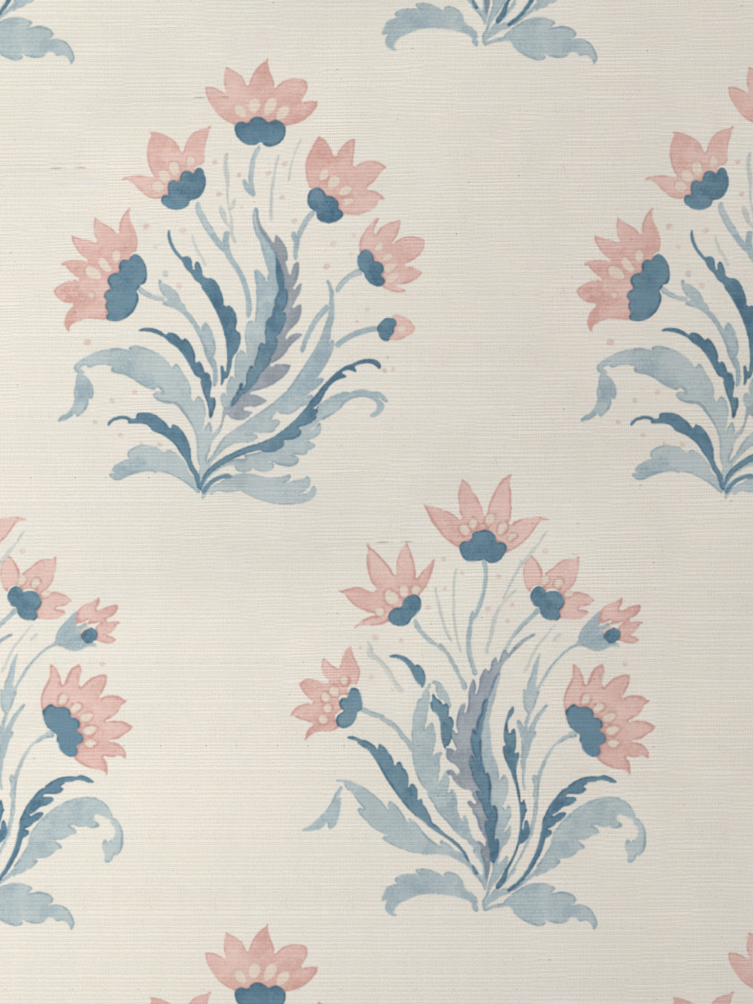 Hillhouse Block Print Large GC | NT - Pink Blue