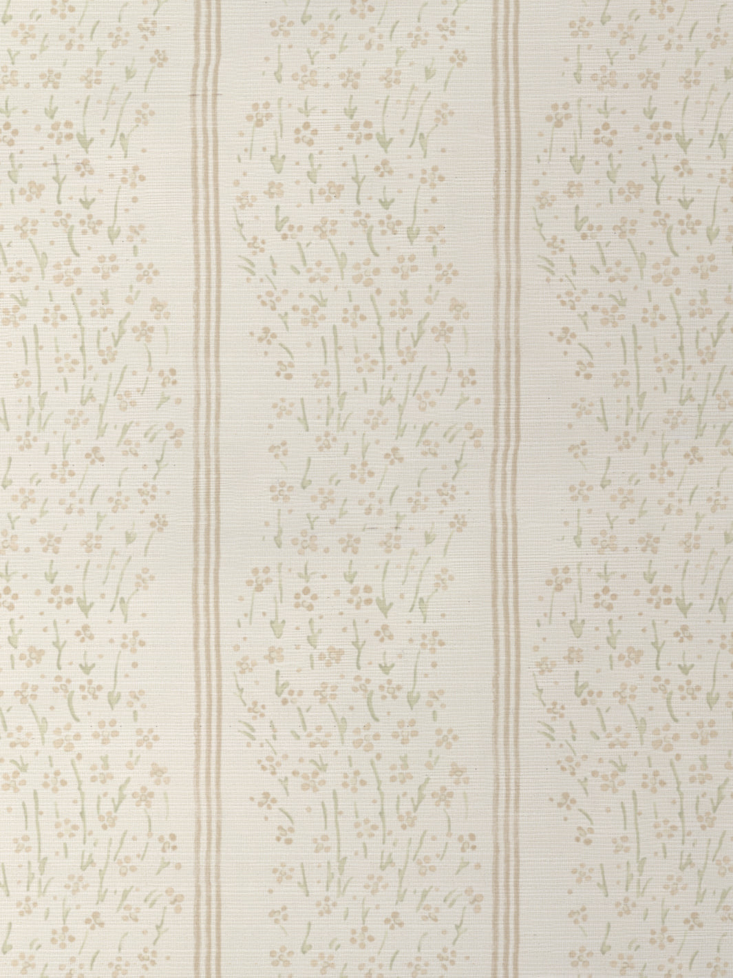 Hillhouse Floral Ditsy Wave Stripe GC | NT - Gold Green