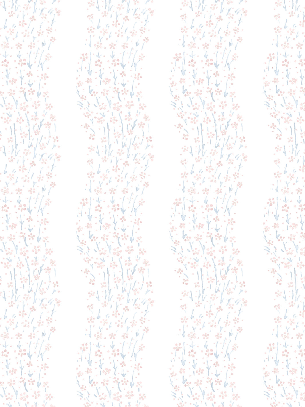 Hillhouse Floral Ditsy Wave WP | NT - Blue Pink