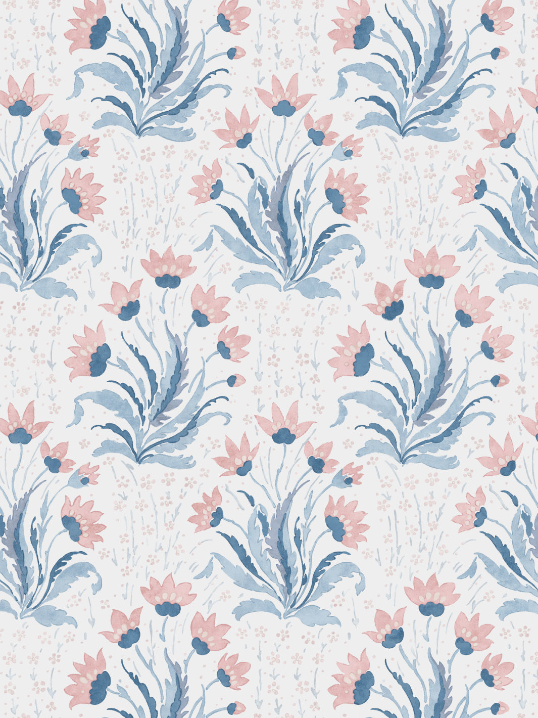 Hillhouse Floral Multi WP | NT - Pink Blue
