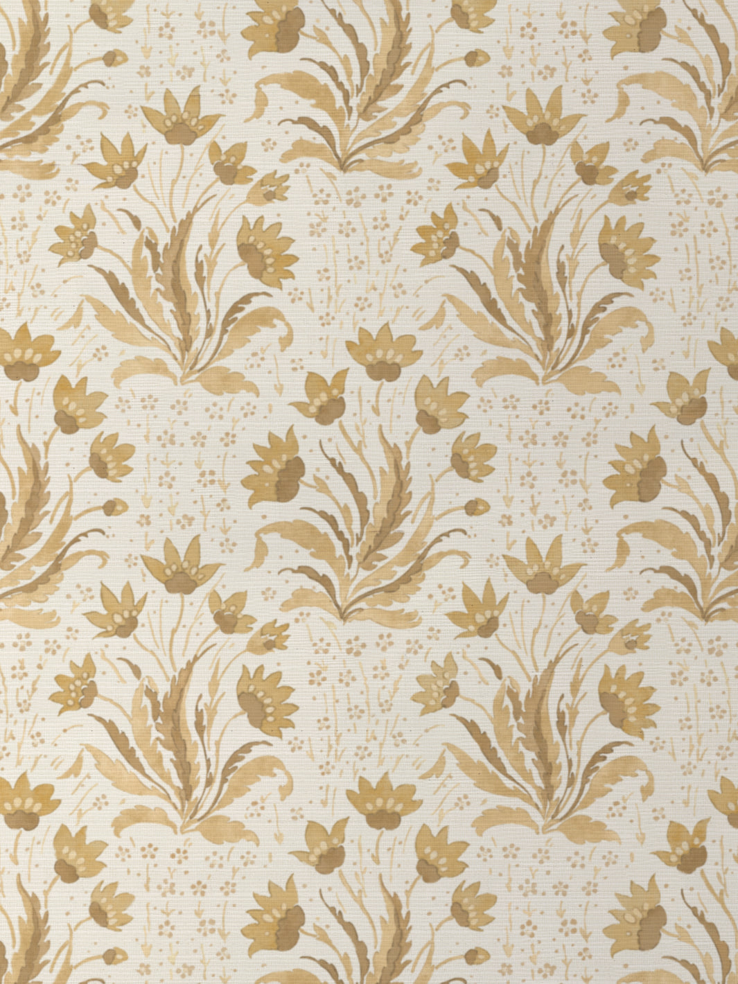 Hillhouse Floral Tonal GC | NT - Mustard