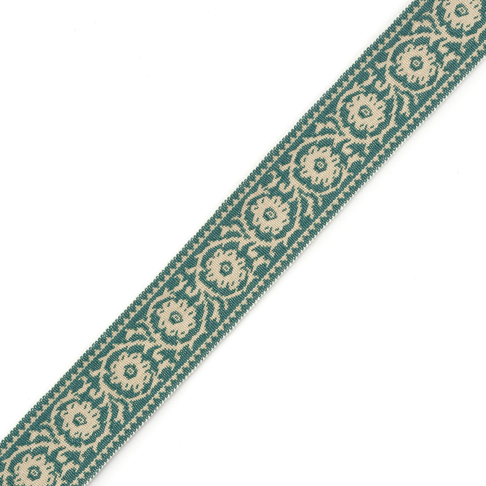 Labeaume Braid Trim | IN - Teal