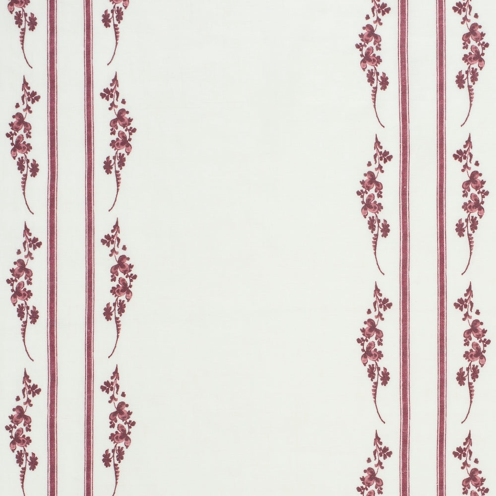 Trifolium Marchprint | IN - Raspberry on Ivory