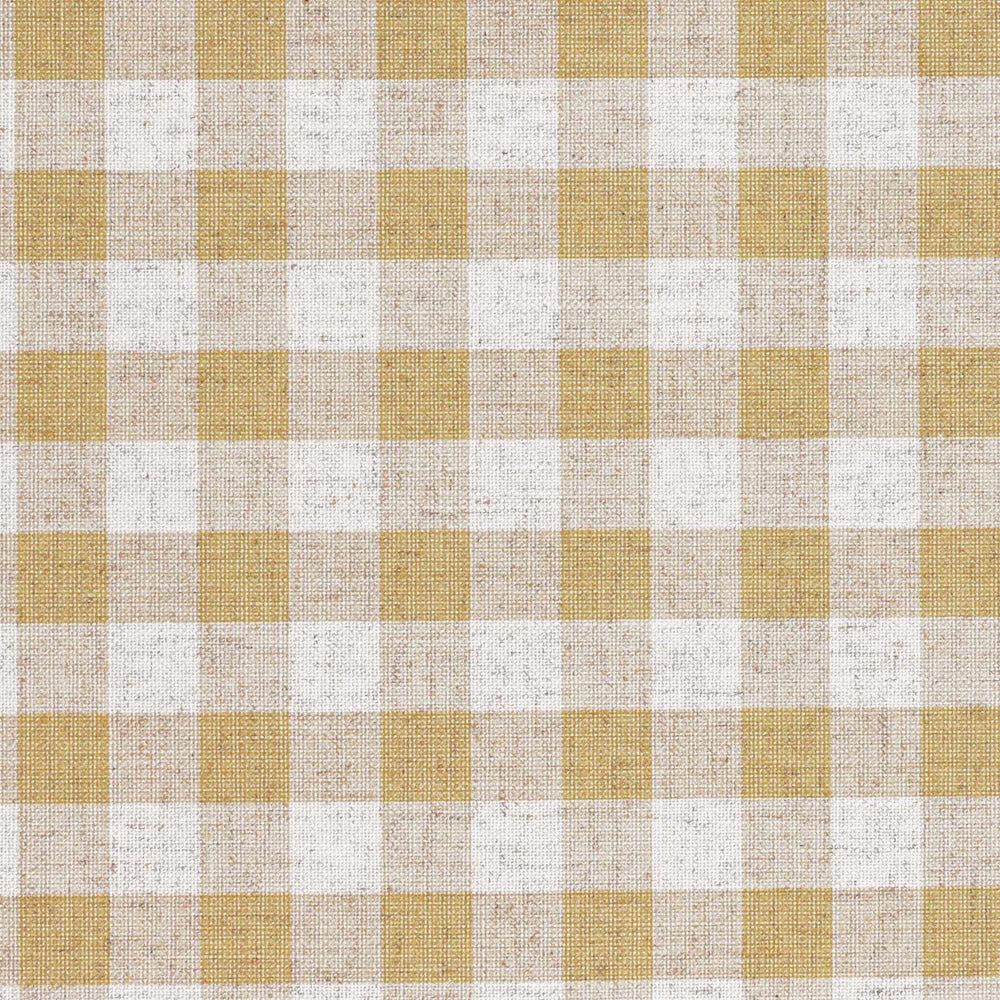 Linen Check WP | IN - Mustard