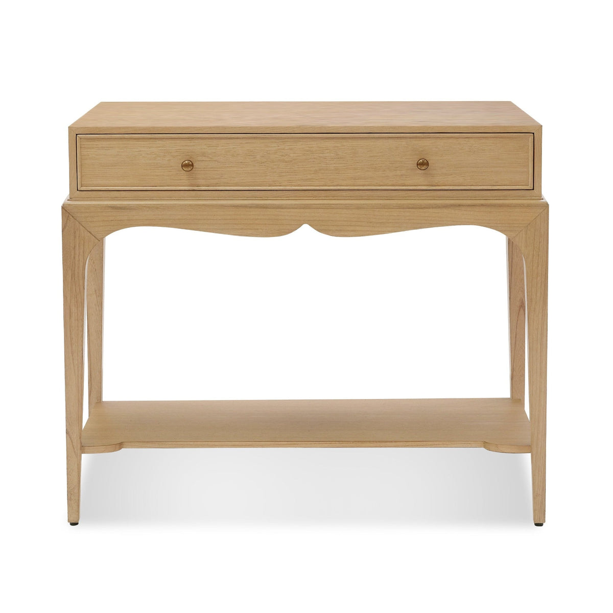 Isabella Side Table in an Oak finish by Bunny Williams Home
