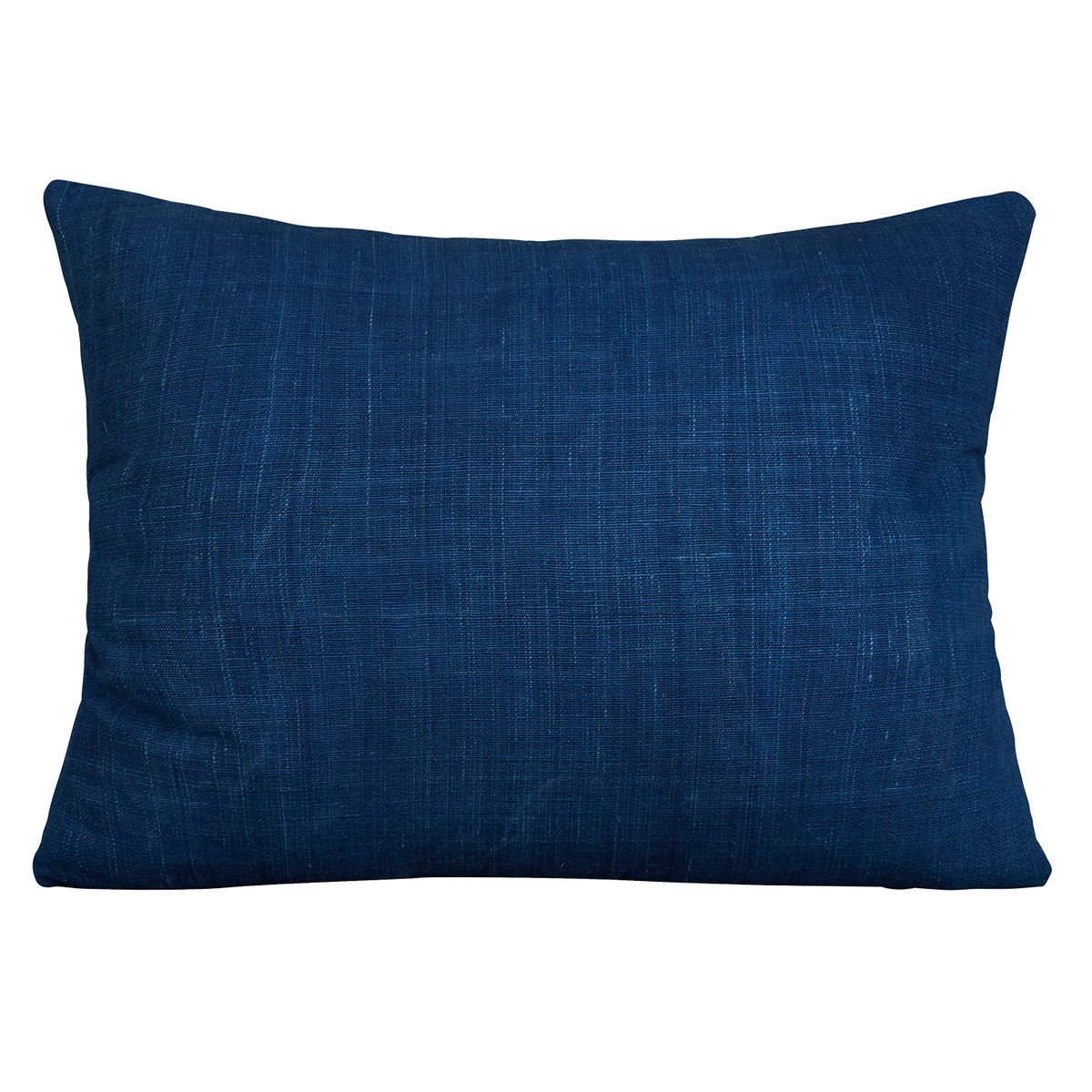 Silk Jajim Cushion/ pillow - Royal blue with multicolour stripe