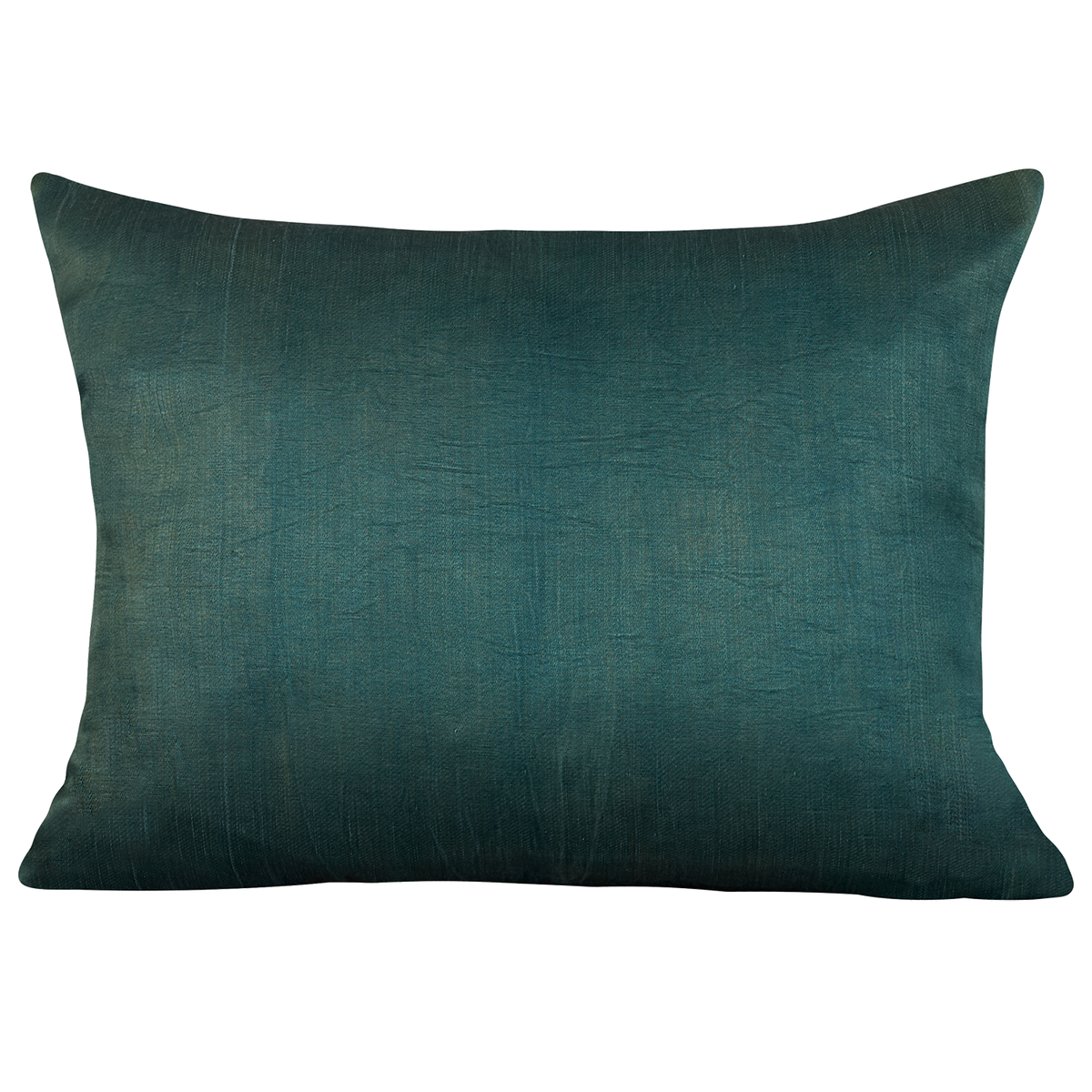 Silk Jajim Cushion/ pillow - Green/blue and multicolour stripe