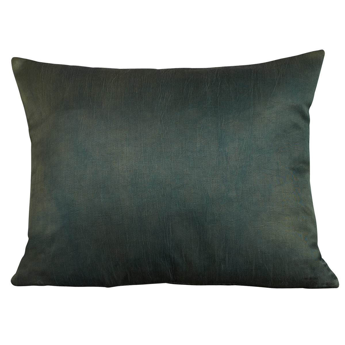 Silk Jajim Cushion/ pillow - Blue/grey with red and black stripe