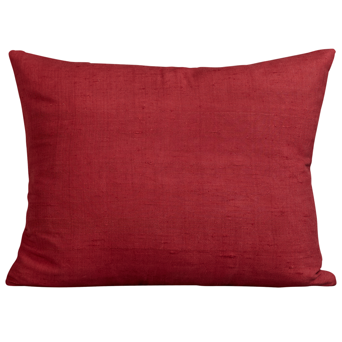 Silk Jajim cushion - Green/pink and brown stripe on fuchsia silk