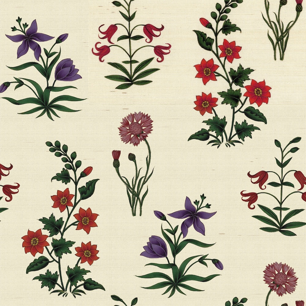 Suman Grasscloth | JR - Moss