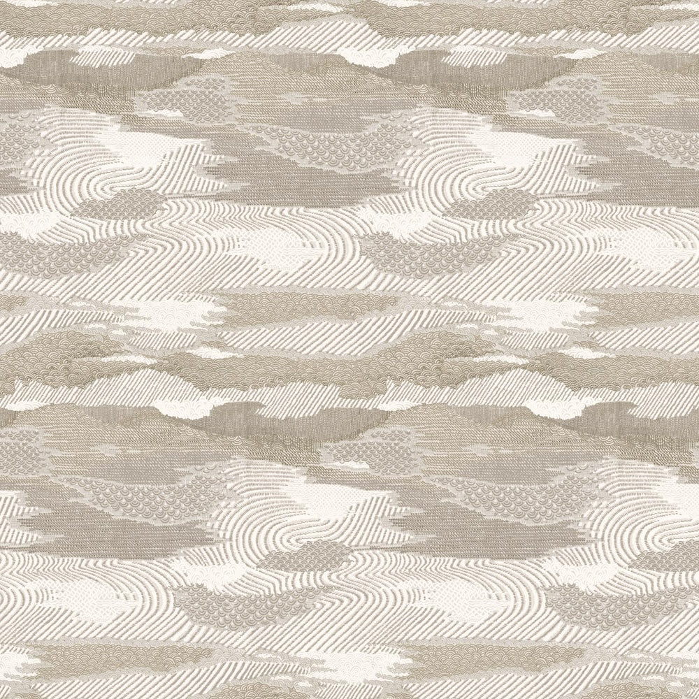 Chinese Landscape Grasscloth | JS - Neutral