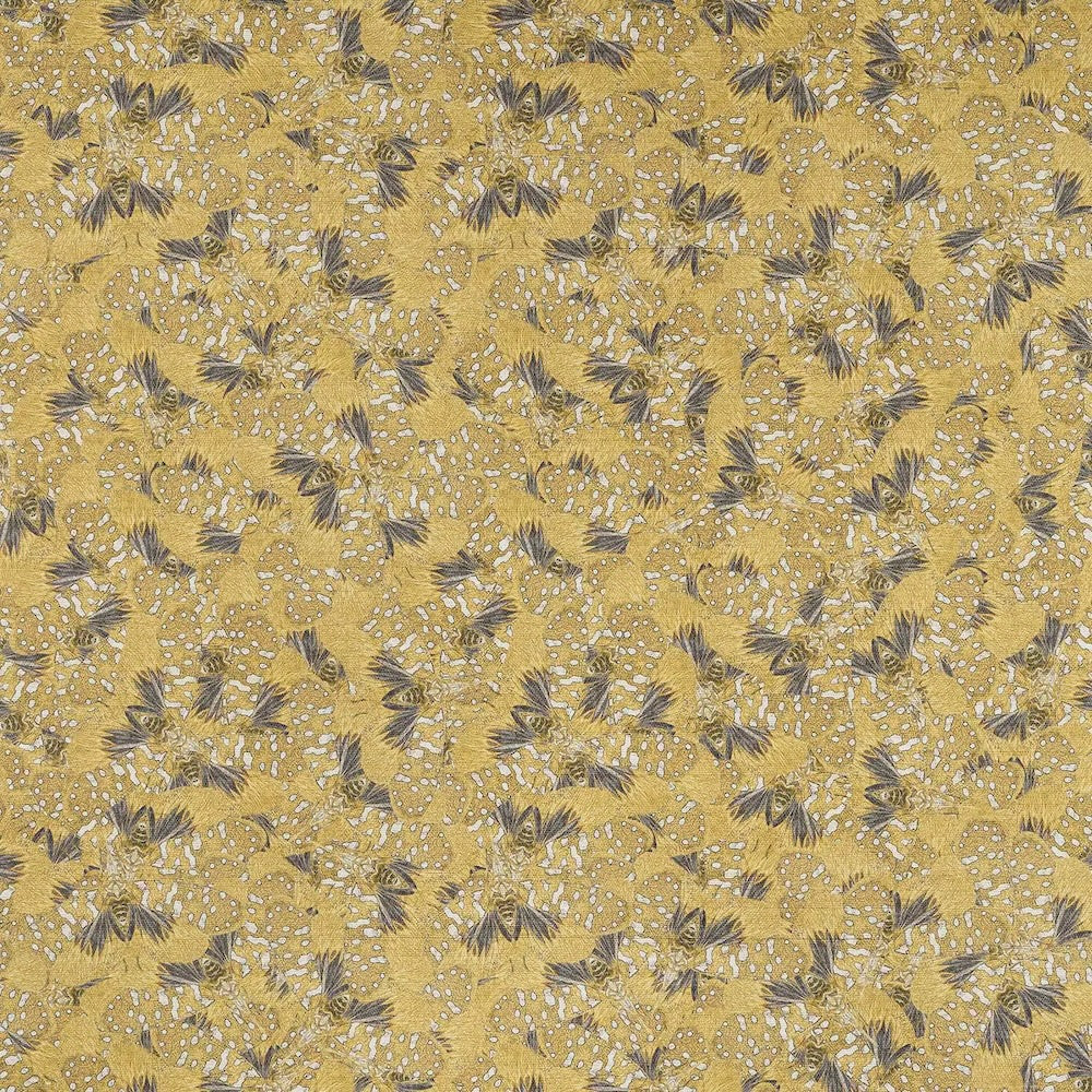 Golden Bees WP  | JS - Grasscloth