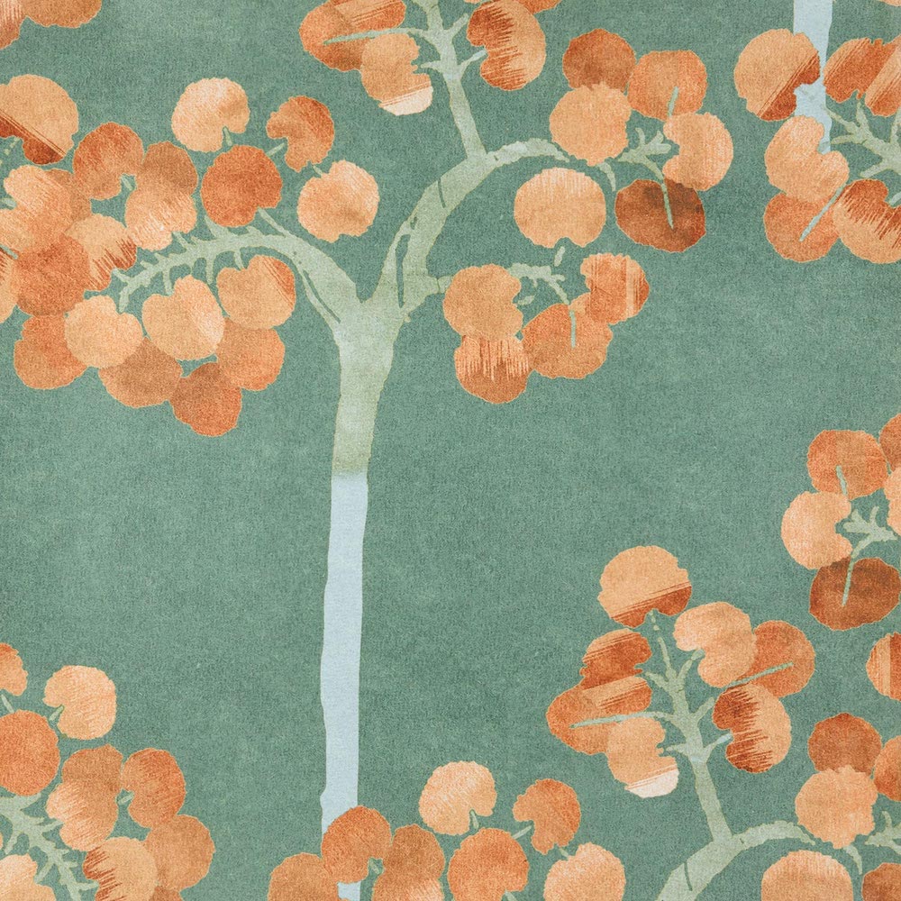 Sugar Magnolias WP | JS - Autumn Rust (Silver Lymer)