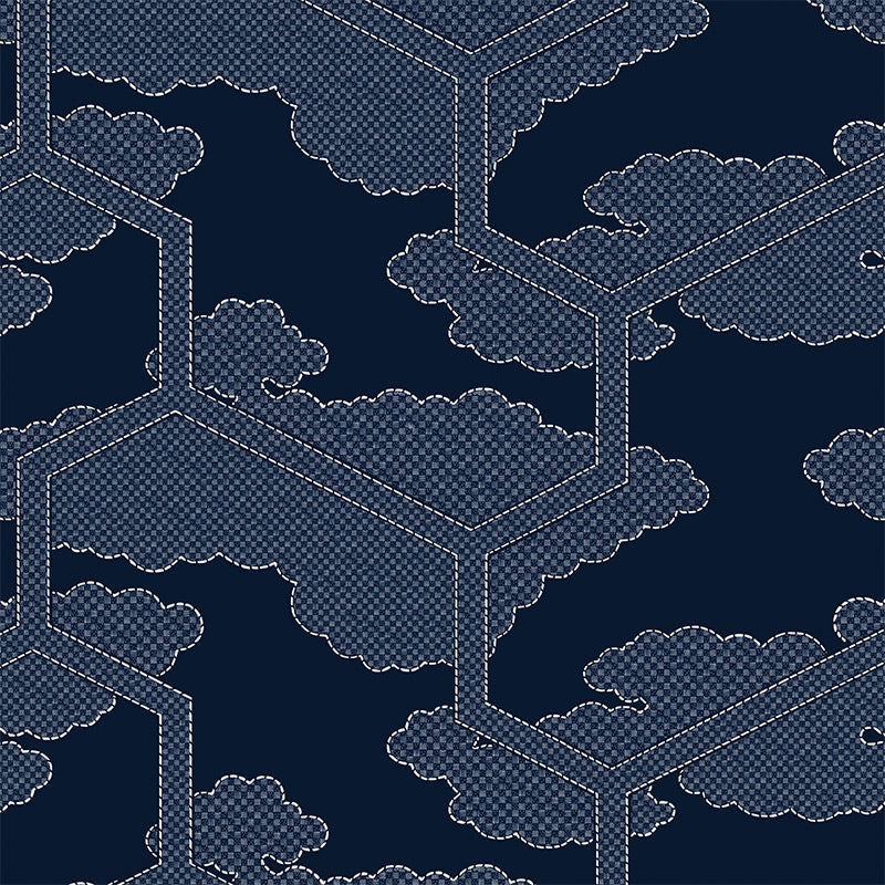Kumo Cloud WP | JS - Blue (Matt Paper)