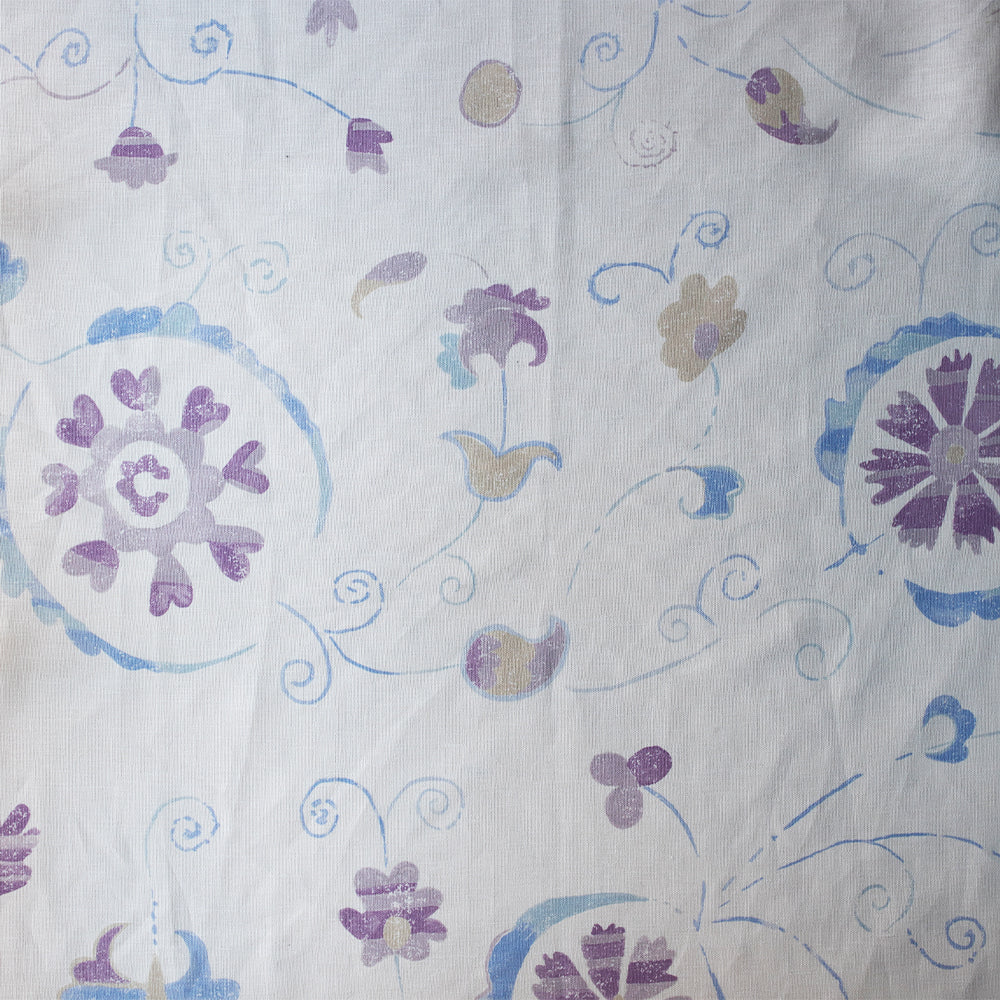 Bukhara Suzani | KI - Lavender Multi on Oatmeal