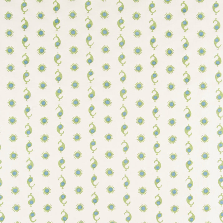Casablanca | KI - Natural/Margarita Green & Electric Blue