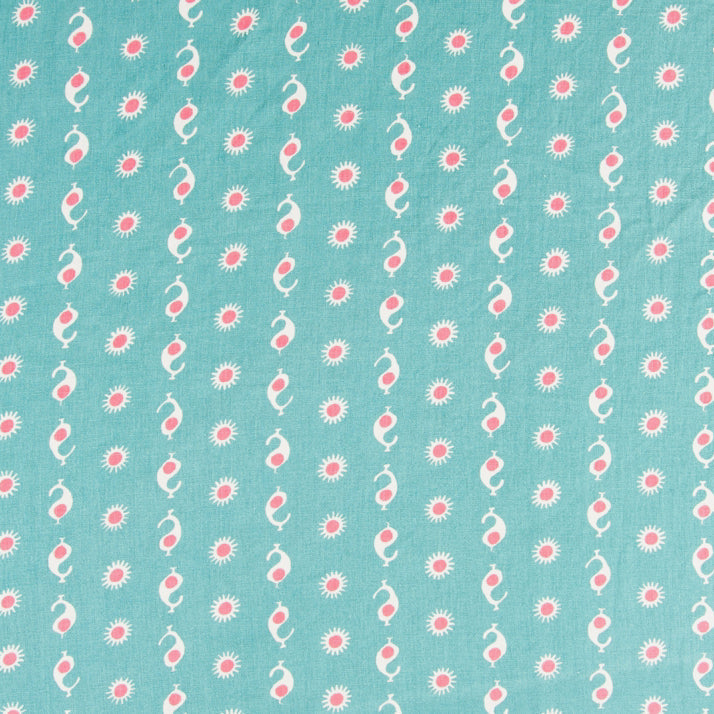 Casablanca | KI - Teal/Peony