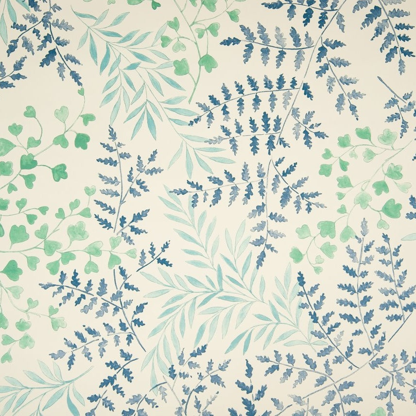 Leaves WP | KI - Blue/Green
