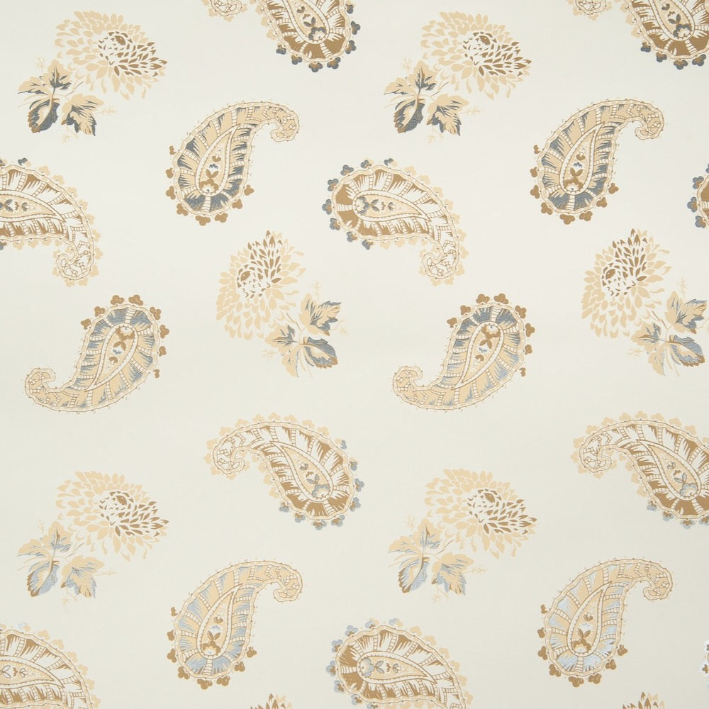 Quilt WP | KI - Tan/Pewter Metallic