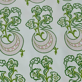 Moonflower WP | KR - Green On White