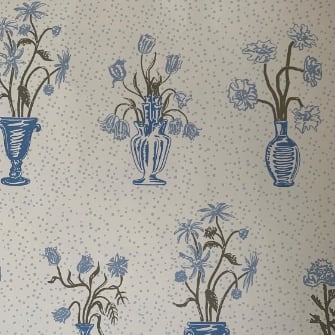 Posy with Dots WP | KR - Sapphire