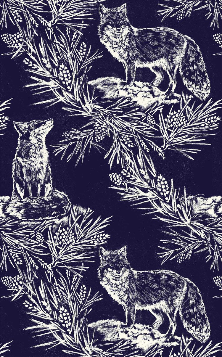 Fox in the Snow WP | LA - Nightfall