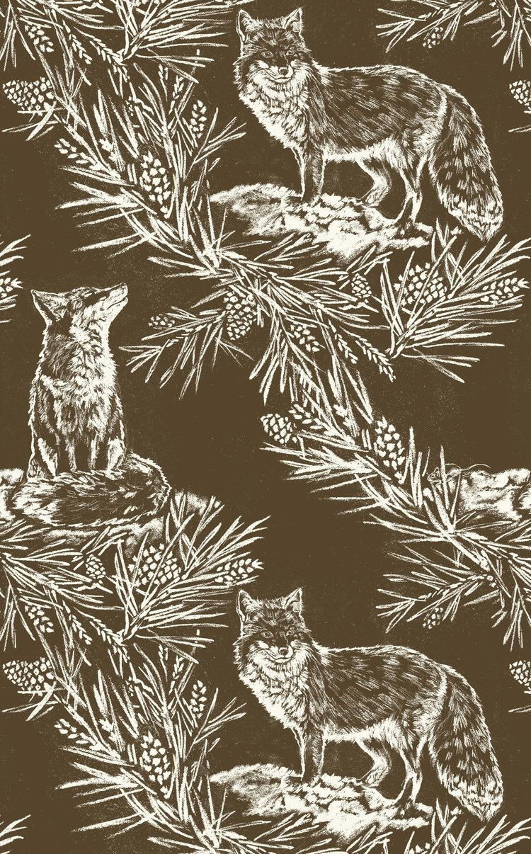 Fox in the Snow WP | LA - Umber