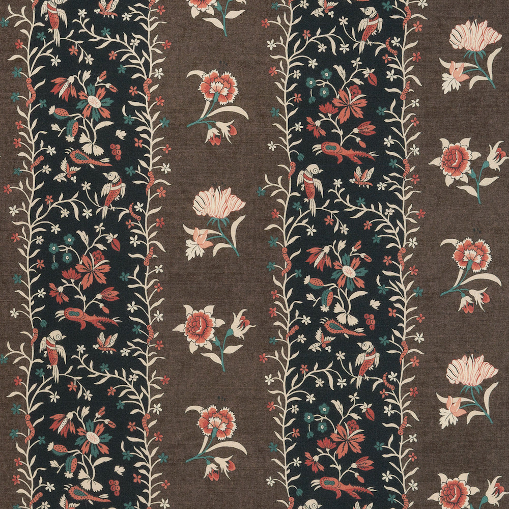 Calico Stripe | LF - Coco Charcoal