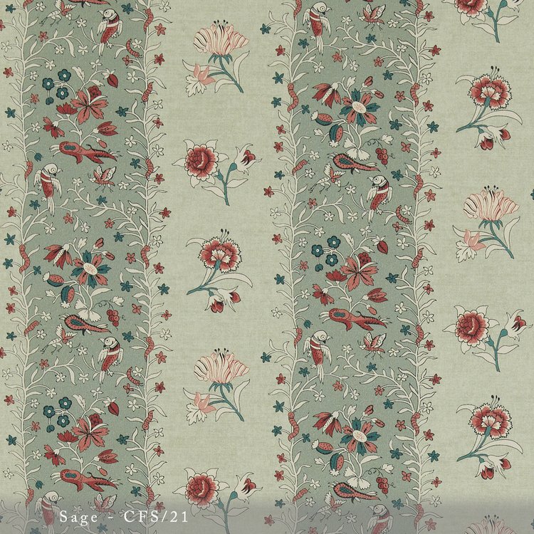 Calico Stripe | LF - Sage