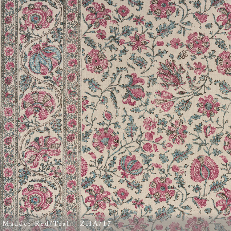 Zahra | LF - Madder Red/Teal