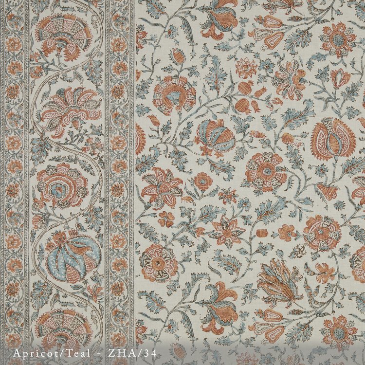 Zahra | LF - Apricot/Teal