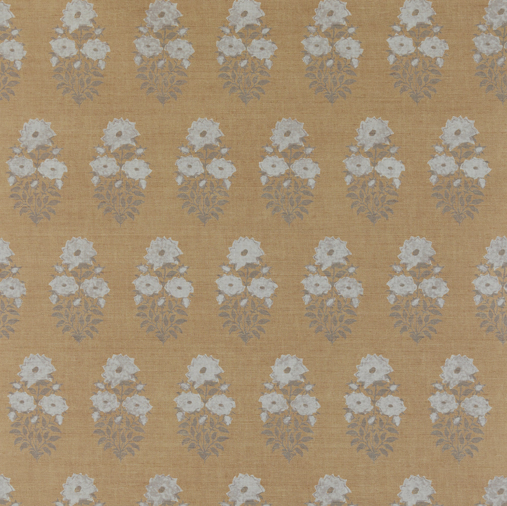 Mughal Flower Grasscloth | LF - Raffia
