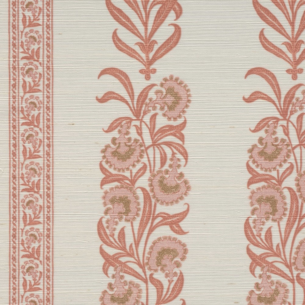 Andalusia Grasscloth | LULU - Coral