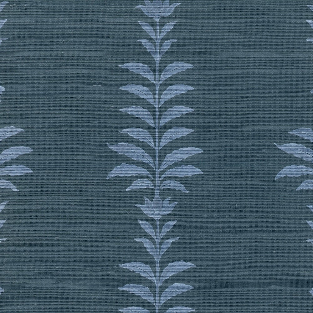 Jasmine Grasscloth | LULU - Navy