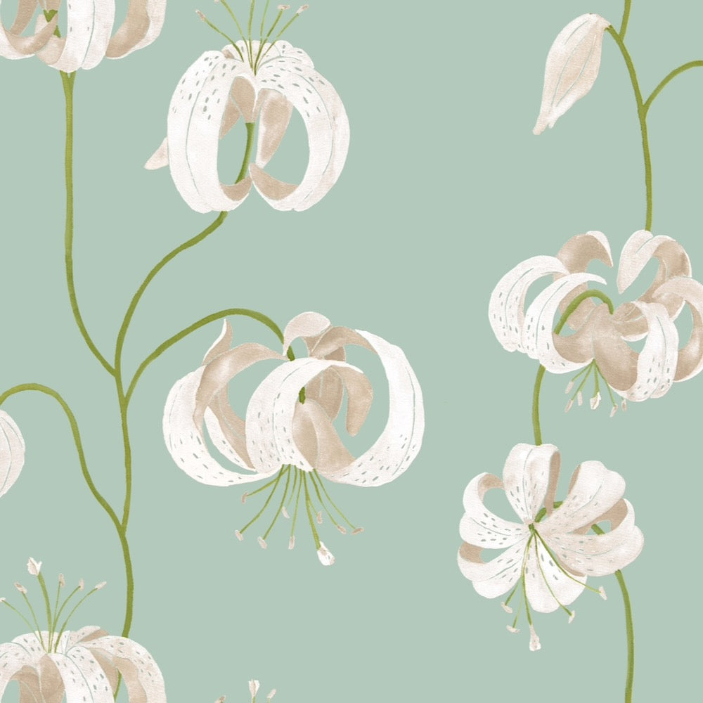 Lily Grasscloth | LULU - Desert Green