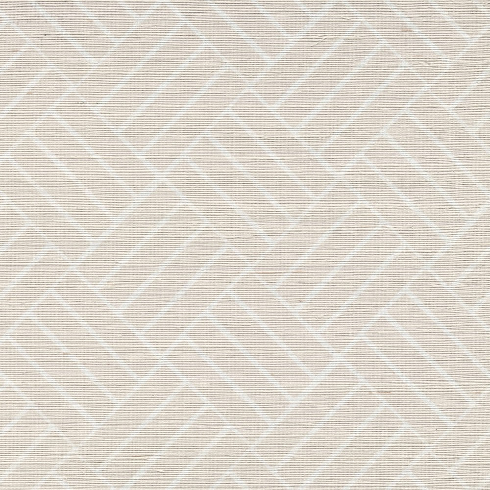 Rattan Grasscloth | LULU - Light Sand