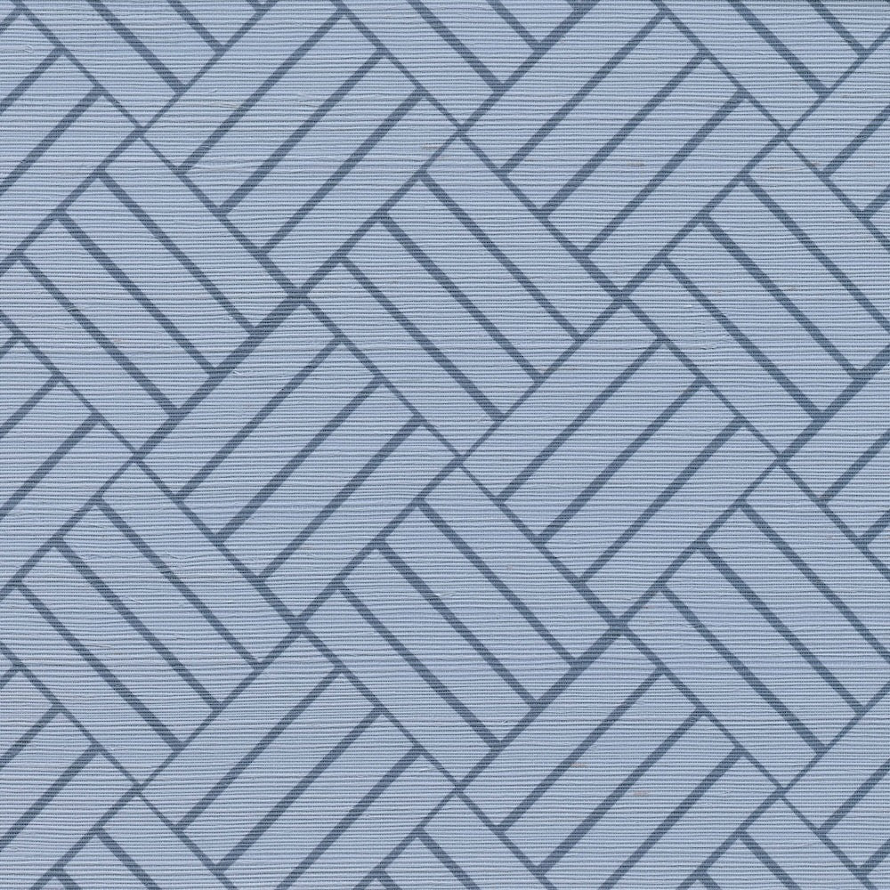 Rattan Grasscloth | LULU - Ocean