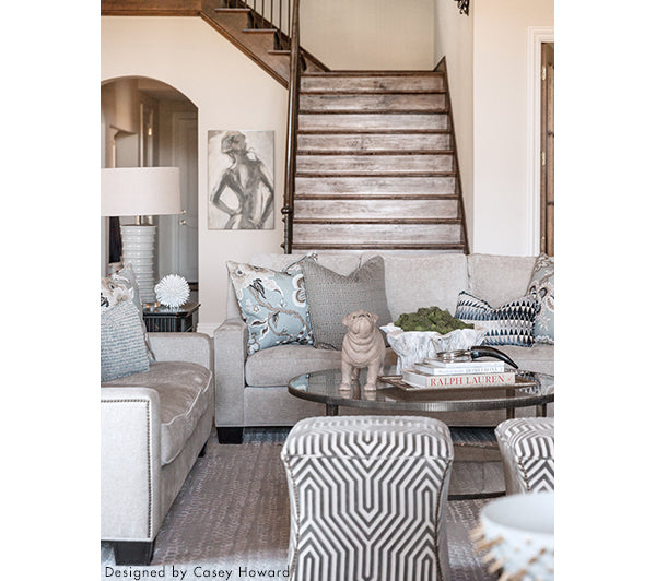 Linear Coffee Table (Two-Tier Round) | MSC