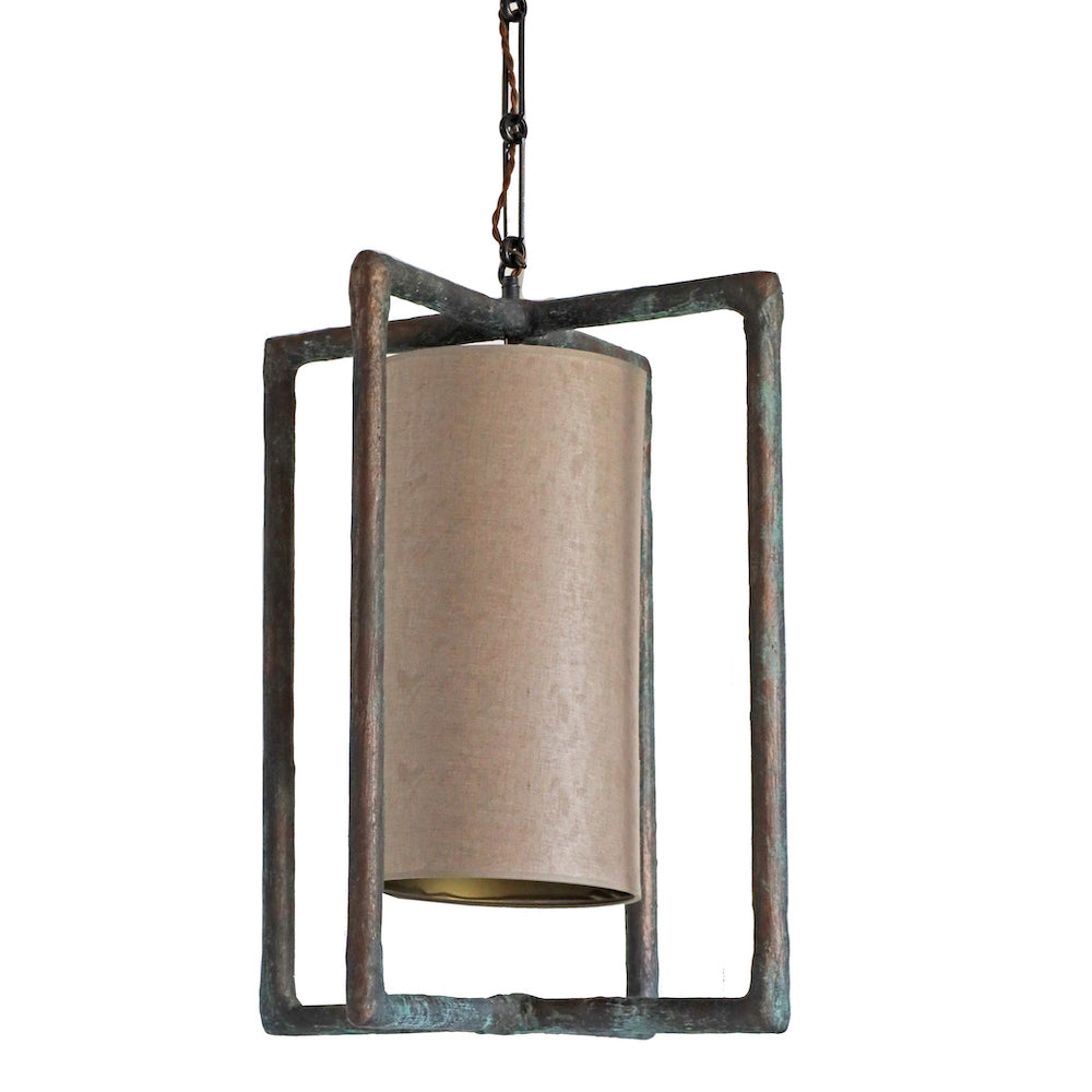 Luna Lantern with Soft Shade