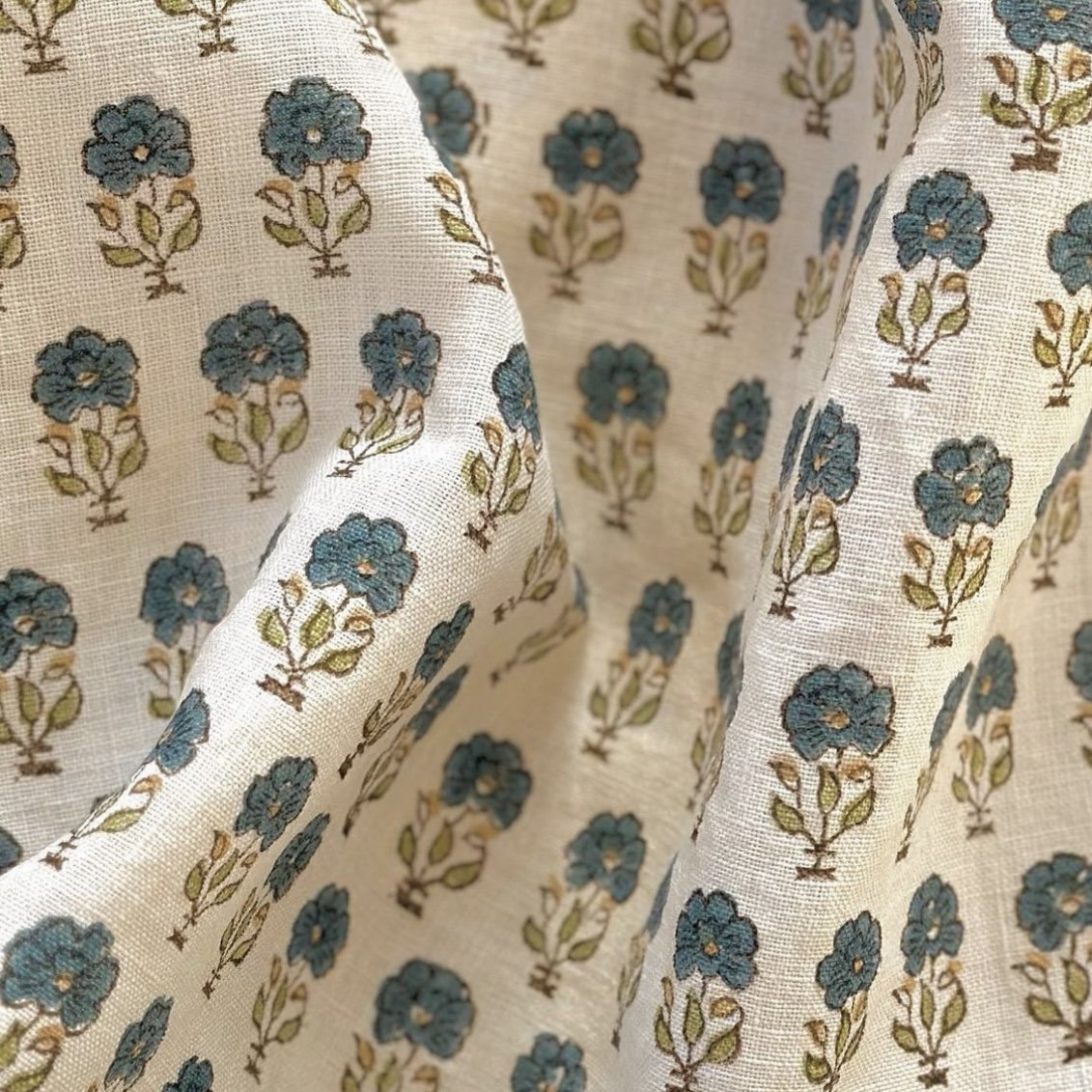 Malli | MAH - Ivory/Blue