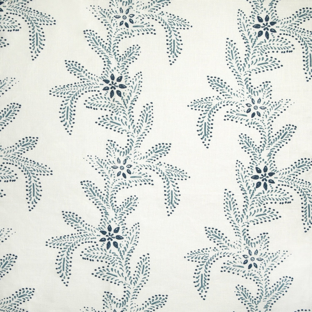 Deakins Vine | MET - Indigo on White