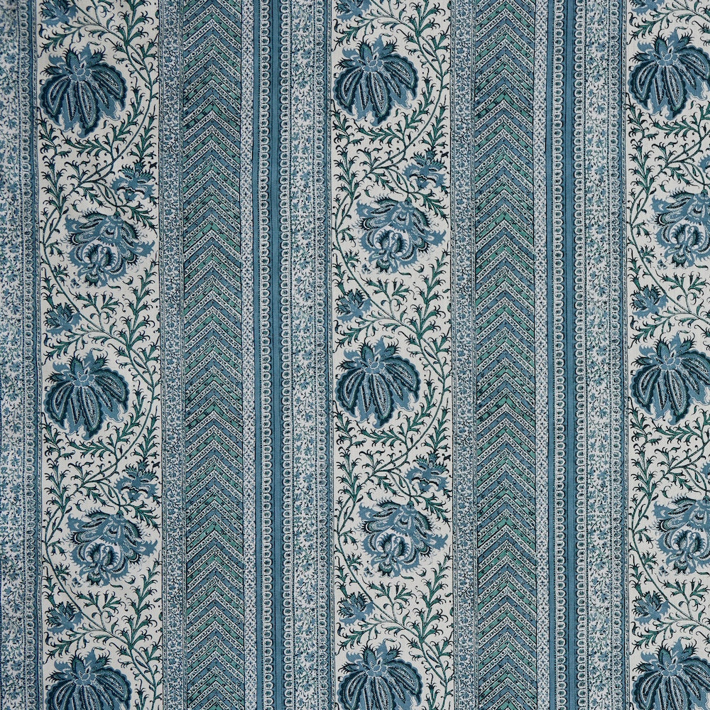 Huntington Stripe | MET - Blue/Green