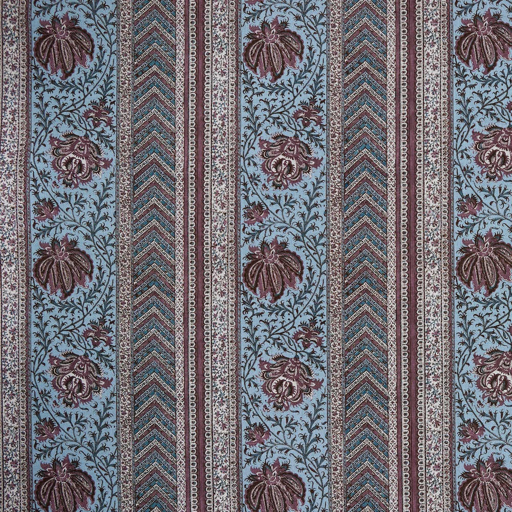Huntington Stripe | MET - Cornflower Blue/Plum
