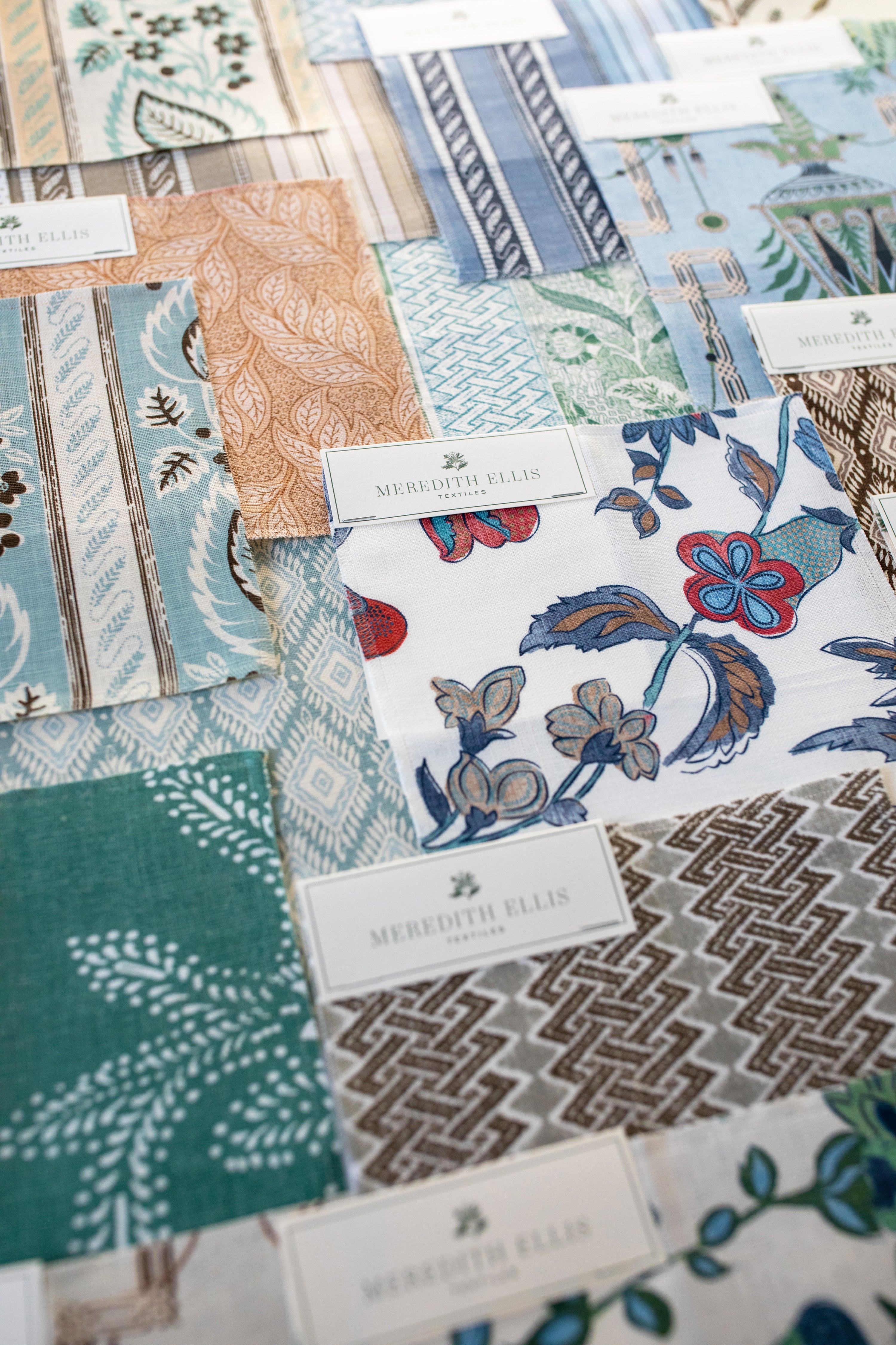 Meredith Ellis Textiles at the Design Social Pop-Up in Palm Beach